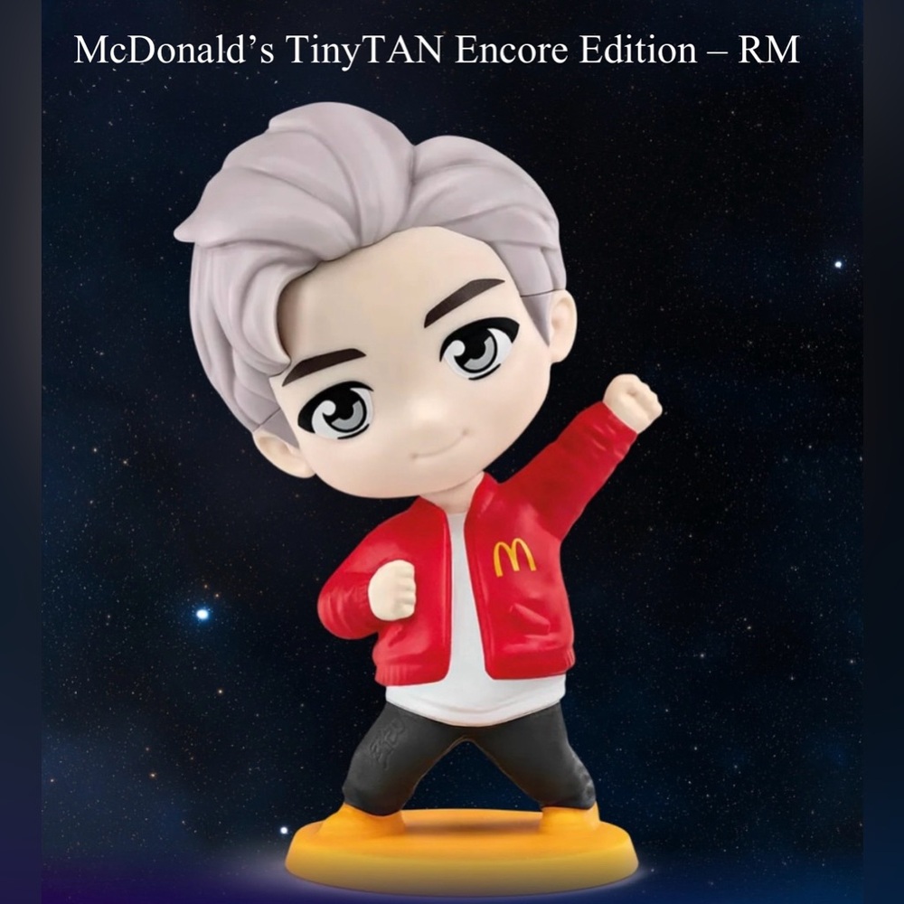 BTS TinyTAN RM McDonald’s Happy Meal Encore Figure 2025